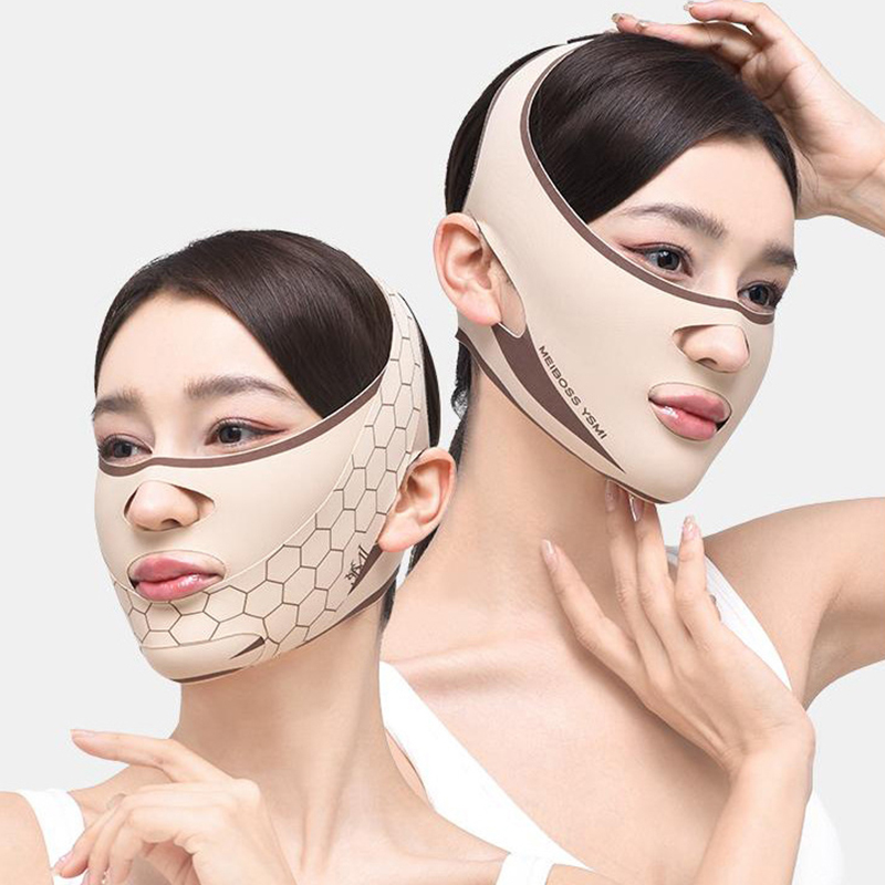 Health Wellness - 턱 뺨 슬리밍 붕대 V 모양