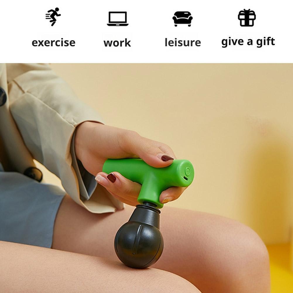 휴대용 미니 마사지건, 손잡이형 딥티슈 마사지기 (등, - Health Wellness 리뷰 및 가격